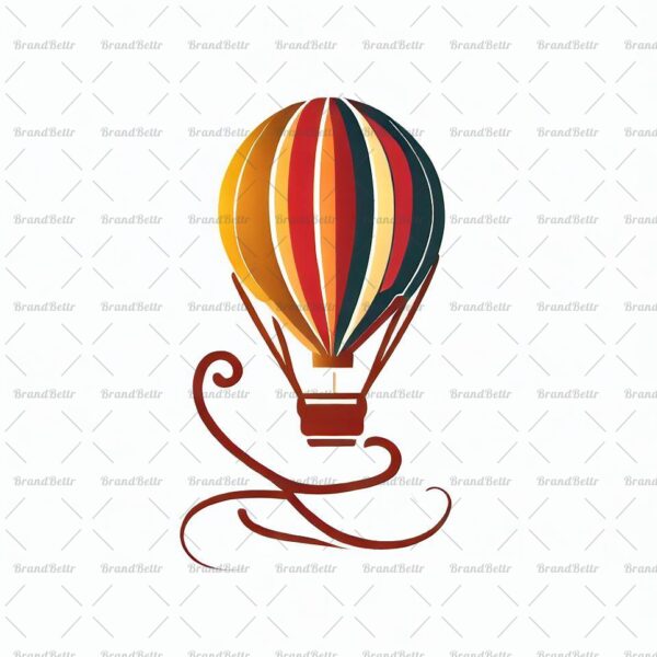 Reisender Heißluftballon